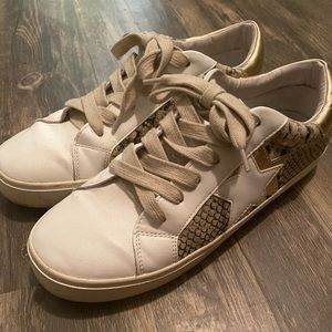 Steve Madden Sienna Snake Skin Sneaker